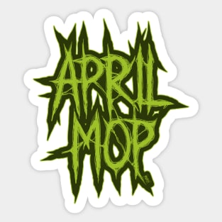 April Mop Sticker